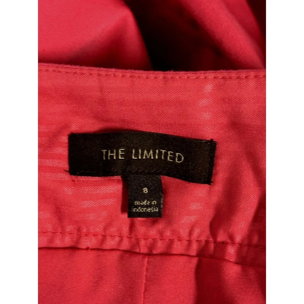The Limited Womens Raspberry Pink Pencil Skirt Size 8 Side Zip Knee Length